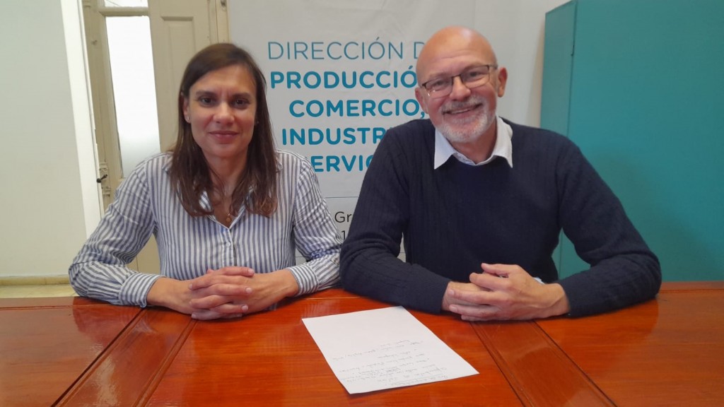 Luciana Romano y Mariano Sarrúa anunciaron la Capacitación para Emprendedores que comenzará en el CRUB