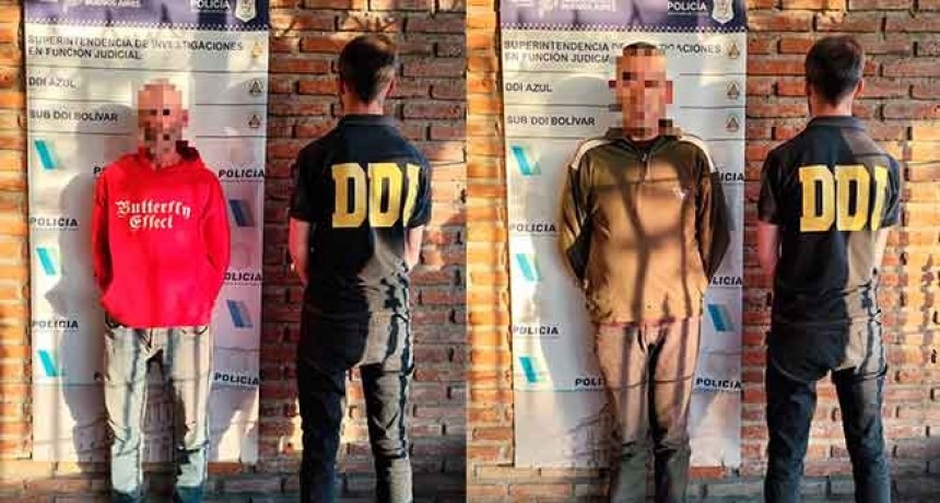 Informe Oficial SUB DDI de Bolívar: Por una seguidilla de aberrantes hechos de abuso sexual, fueron detenidos dos hombres mayores de edad