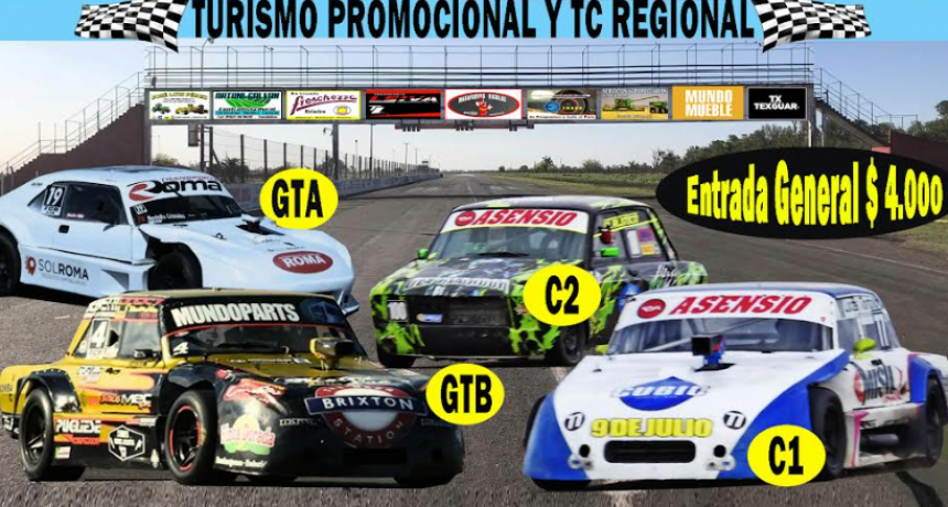 Sábado 5 y domingo 6 de octubre, en el autódromo 