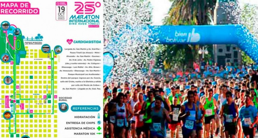 Llegó el día más esperado: Se corre hoy la 25ª Edición Maratón Dino Hugo Tinelli