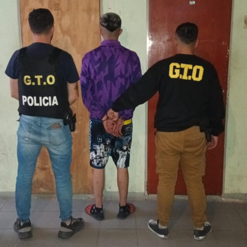 Información Oficial de Policía: Detuvieron a un joven tras agredir a otro con un arma blanca