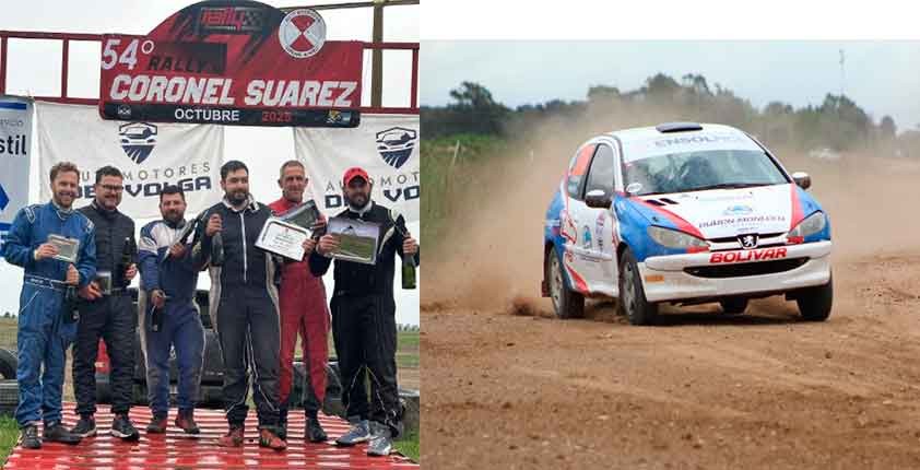 Juan Pedro Porcaro: “Nos fue muy bien, terminamos el Rally haciendo podio”