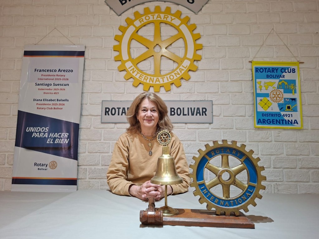 Diana Balsells: “Es un día muy especial para nuestra institución, que celebraremos este martes en la reunión semanal”