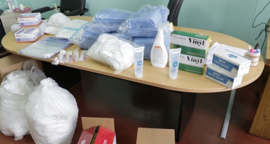 Región Sanitaria IX envió insumos