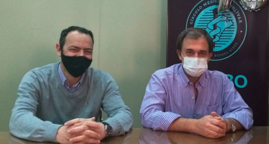 El médico pediatra Marcelo Brindesi es el nuevo presidente del Círculo Médico de Bolívar