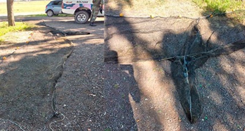 4 pescadores de Olavarría fueron infraccionados por haber tirado una red en el arroyo Vallimanca