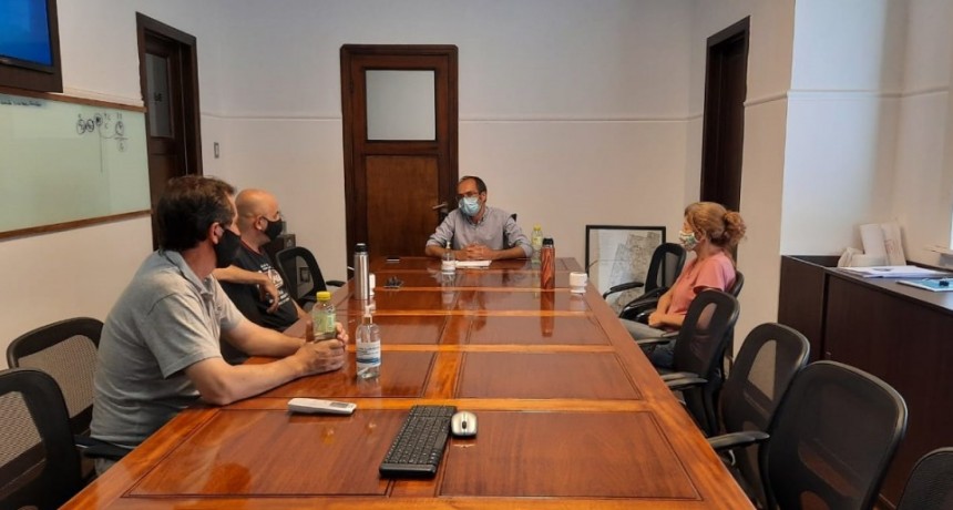 Pisano se reunió con autoridades de ATRAMUBO