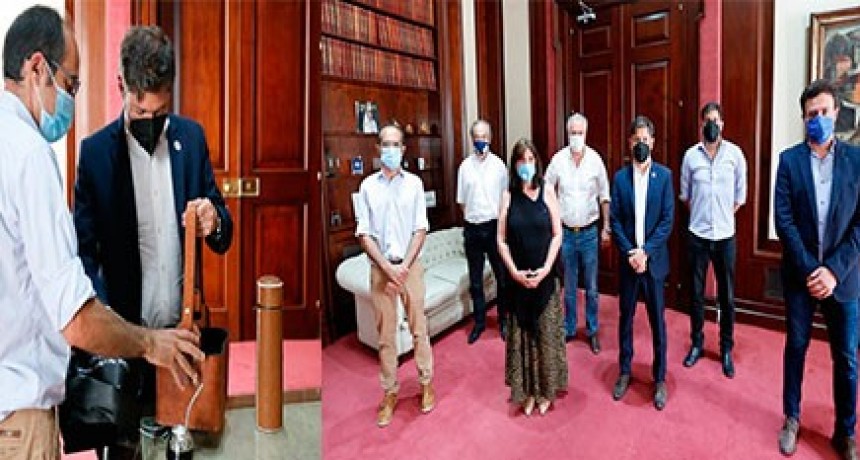 El Intendente Pisano se reunió con Kicillof