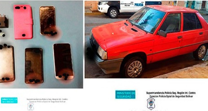 Informe Oficial de Comisaría: secuestraron un vehiculo donde se movilizaba quien sustrajo teléfonos desde el hospital