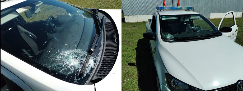 Personal de la Agencia de Seguridad Vial Municipal y de la Policia fueron agredidos en un operativo de control