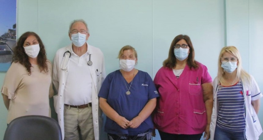 ‘Establecemos un muy buen vinculo con los pacientes para contenerlos y acompañarlos en ese momento’