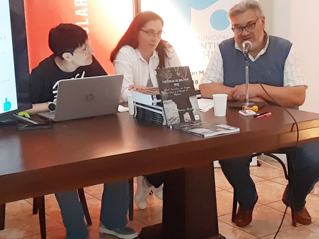 Finalmente se presentó el libro “Historias de Bolívar. 1910” y FM 10 te permite compartir la sinopsis hecha por los integrantes del Archivo Histórico Municipal en audio