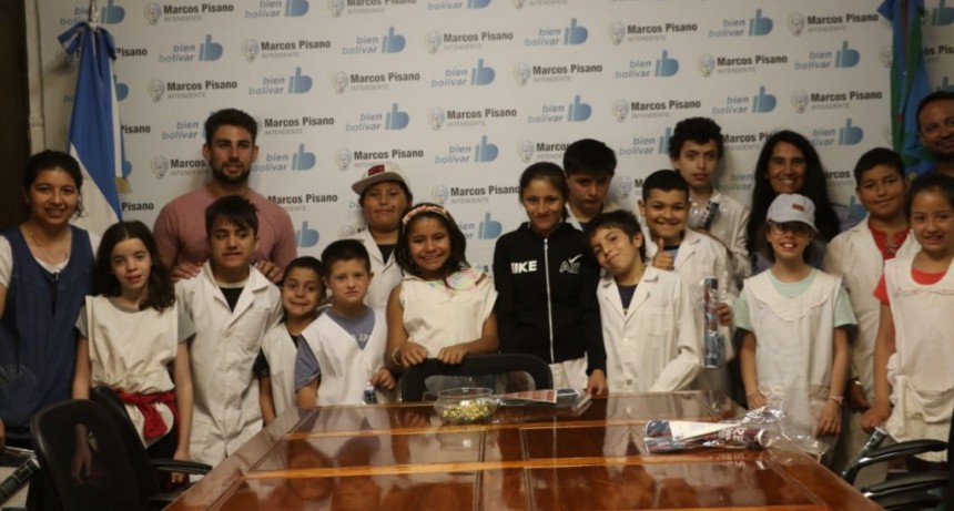 Estudiantes de la Escuela de Educación Especial n°501 visitaron el Palacio Municipal