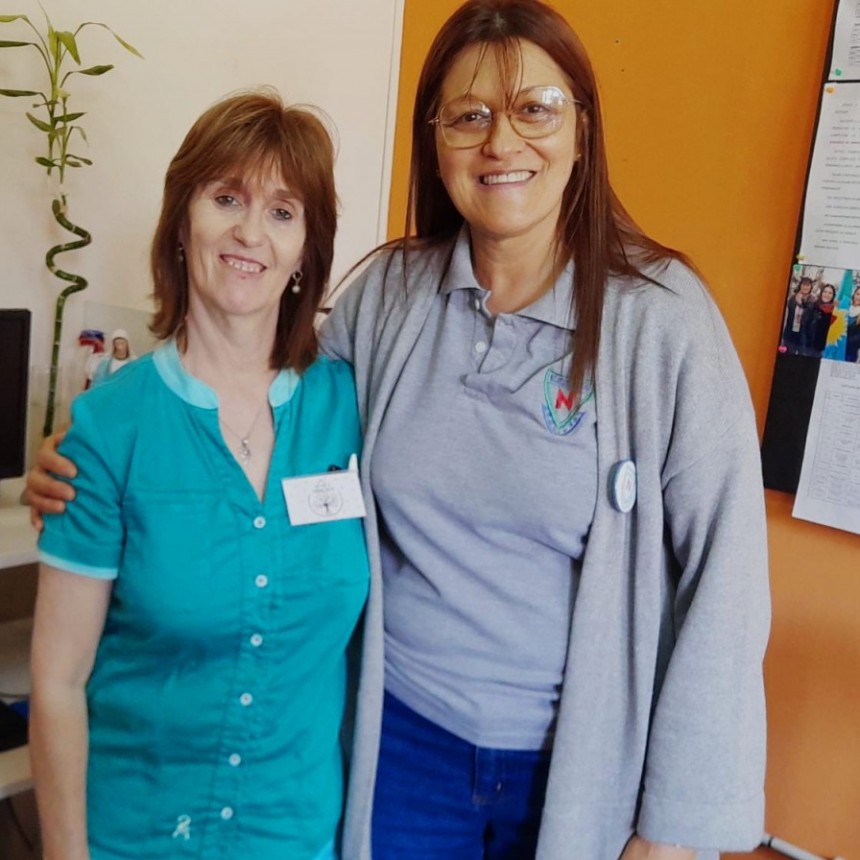 Se realizó la jornada de referencia en el día del donante voluntario de sangre, y FM 10 habló con Ana Capaz y la doctora Adriana L’hoste en la Escuela de Educación Secundaria nº4