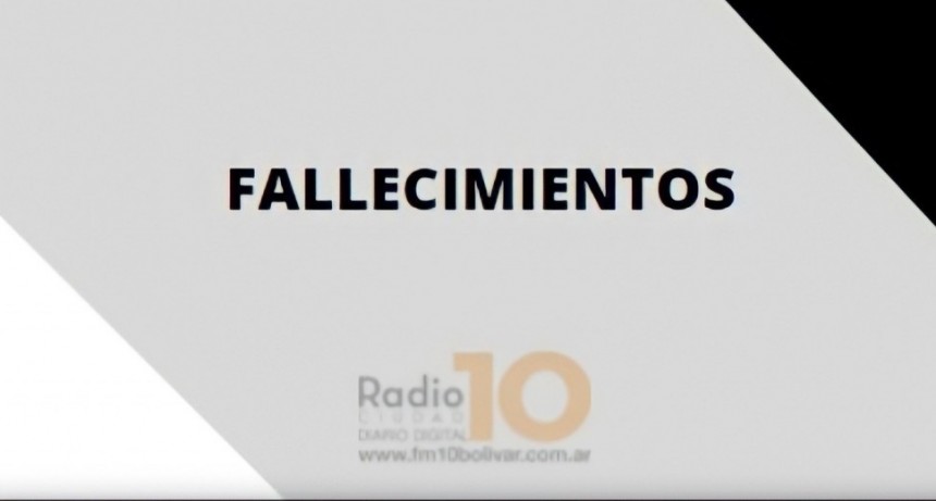 Falleció Ilda Beatríz Sánchez viuda de Calvo