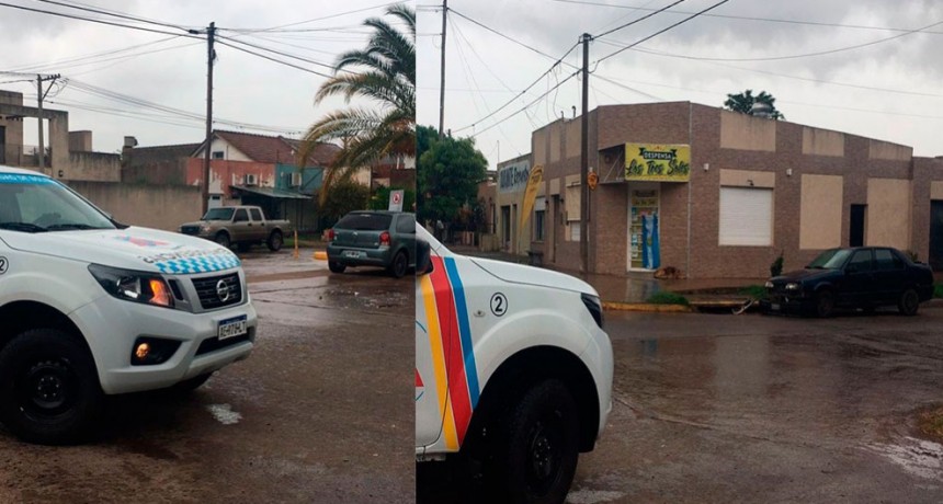 Colisión leve en avenida Fabrés García Las Heras