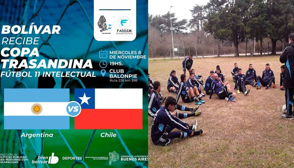 Se disputará la Copa Trasandina de Fútbol 11 Intelectual en Bolívar y en FM 10 hablamos con María Luján Boucíguez