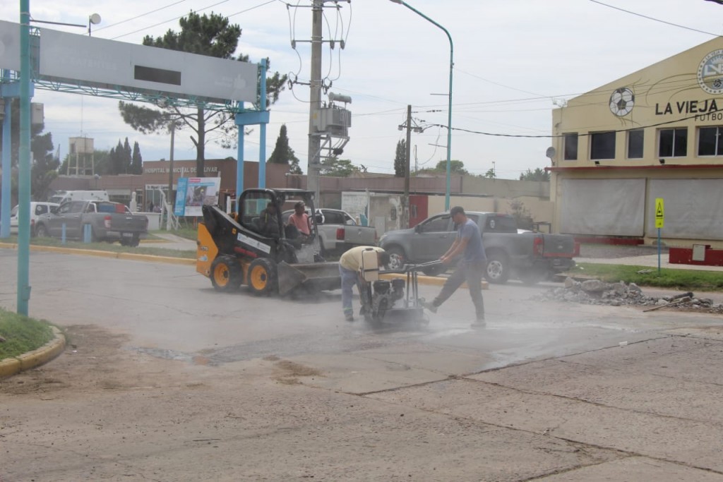 El Municipio avanza con obras en distintos puntos de la ciudad