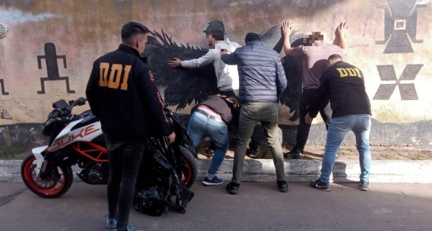 La SUB DDI de Bolívar secuestró una motocicleta de alta cilindrada robada en Gran Buenos Aires