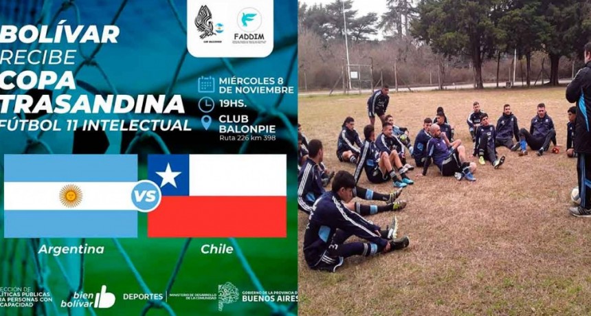 Se disputará la Copa Trasandina de Fútbol 11 Intelectual en Bolívar y en FM 10 hablamos con María Luján Boucíguez