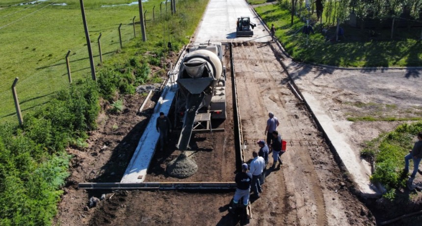 La Secretaria de Obras Públicas trabaja en diferentes puntos de la ciudad