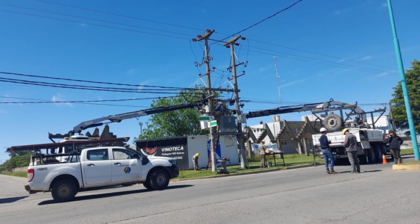 Se normalizó el servicio tras las maniobras en el puesto de transformación de avenida Mariano Unzué y Rafael Obligado