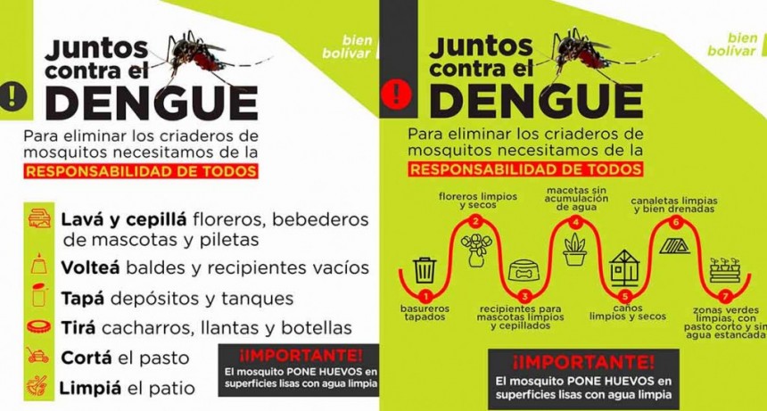 Se inicia la campaña de prevención contra el Dengue, Chikungunya y Zica