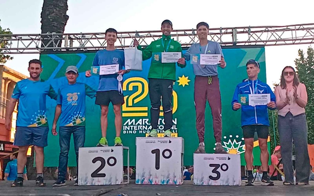 26º Maratón Dino Hugo Tinelli:  Lautaro Iraola, de la ciudad de Viedma, rompió los cronómetros y logró bajar los 31 minutos de competencia