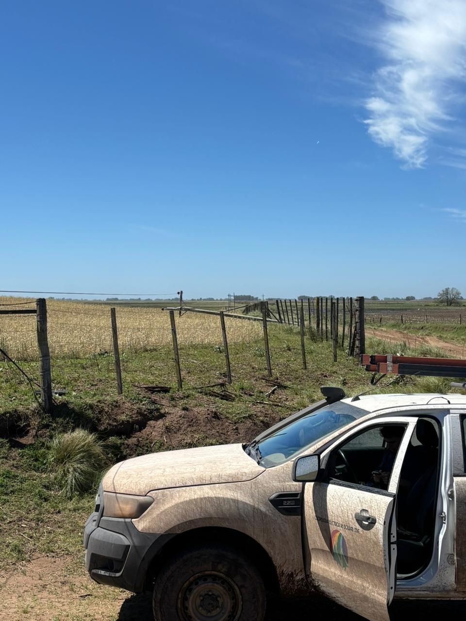 La Cooperativa Eléctrica trabaja intensamente en la reparación de los daños del temporal de este sábado