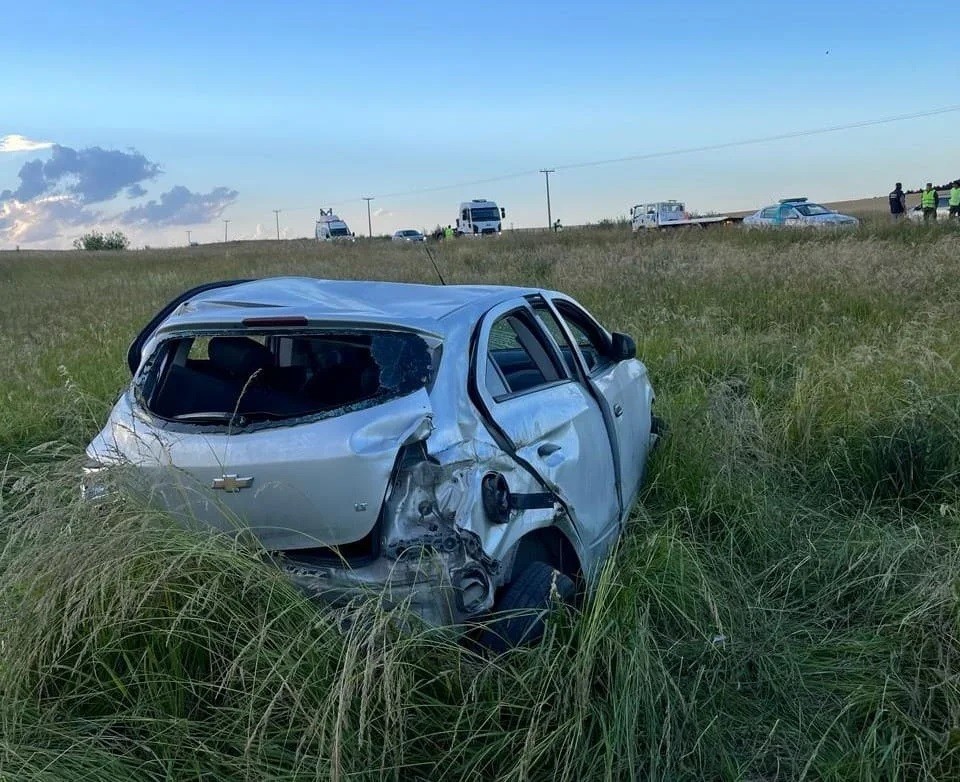Ruta Nacional 226: Falleció un joven de 21 años tras el vuelco de su vehículo