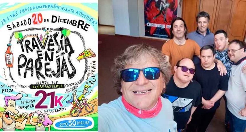 César Pérez: “Se larga en la Escuela Nº5 y finaliza en la Pulpería de Miramar, por ese recorrido hay 21 kilómetros” 