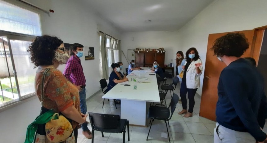 Región Sanitaria IX: Integrantes del equipo visitaron el hospital de Bolívar