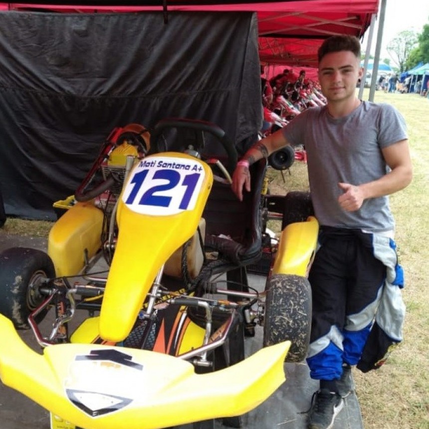 Mat&iacute;as Santana (Hijo): &ldquo;El fin de semana me fue muy bien, qued&eacute; en el octavo puesto&rdquo;