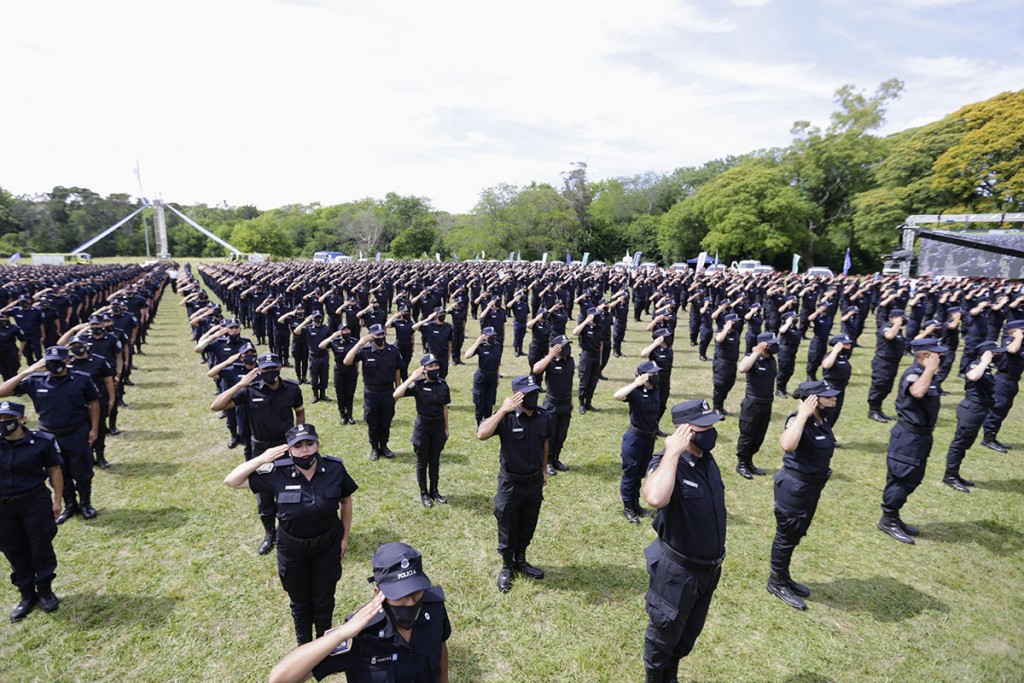 Se realizó el acto por el bicentenario de la creación de la Policía de la Provincia