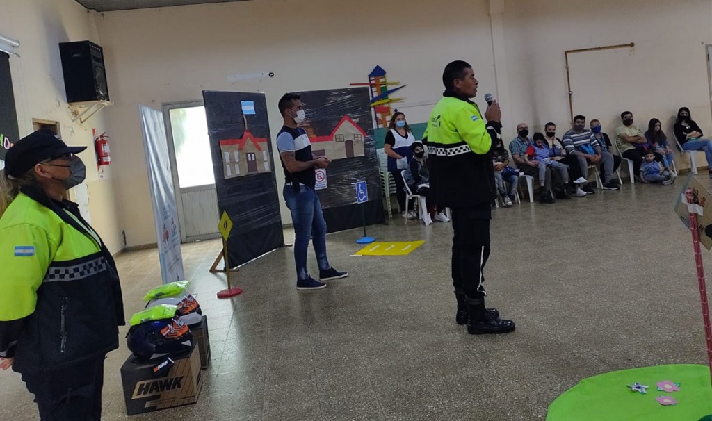 La Agencia de Seguridad Vial municipal cerró el año en el jardín N°904
