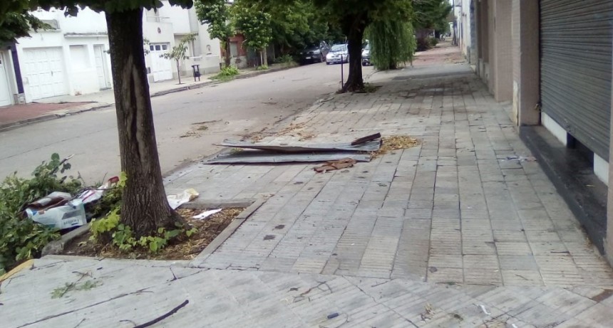 ‘Escuchaba las chapas pero nunca me imagine que era mi techo que se estaba volando’