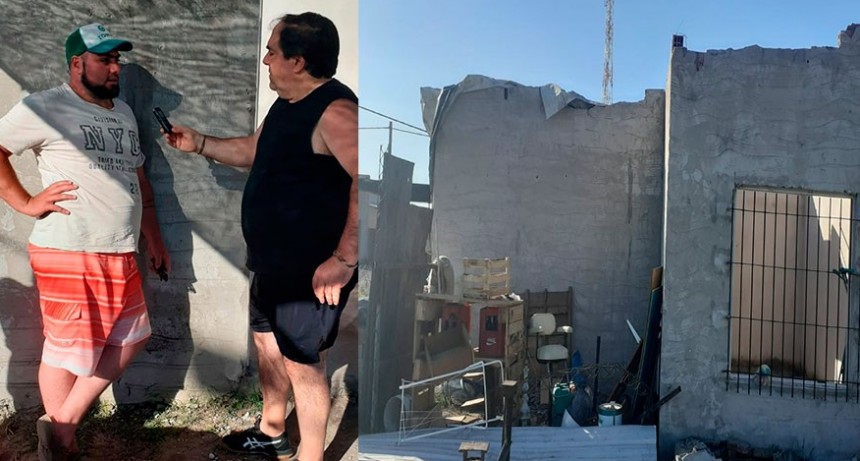 Francisco Javier González: “El apoyo que he recibido de la gente y el Municipio me da fuerzas para seguir y volver a tener mi casa como antes”