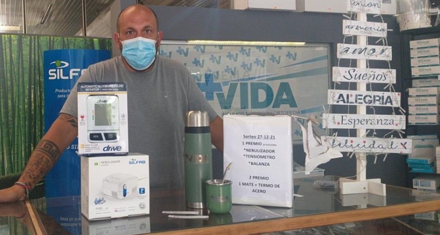 Se realizó el sorteo de Más Vida Insumos