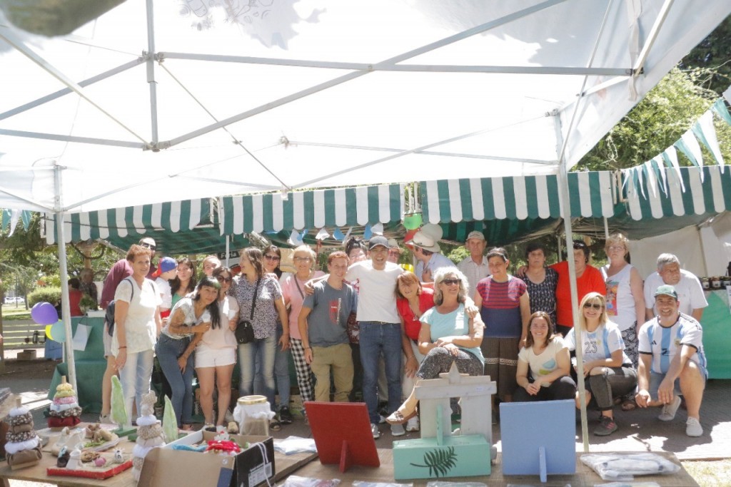 Feria Verde cumplió 8 años y fue visitada por Marcos Pisano y Javier Fernández