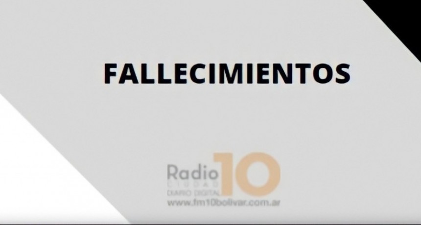 Falleció Olga teresa Ochoa viuda de Curucul 
