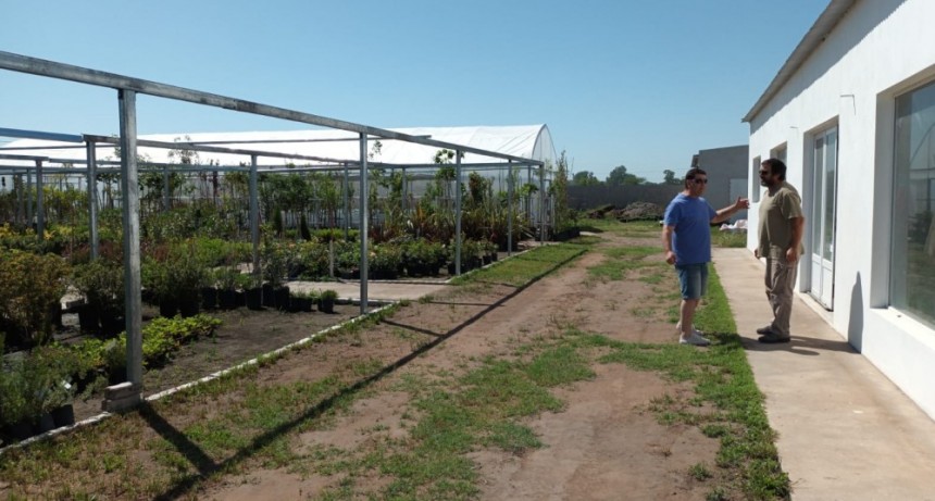 El Director de Producción, Javier Fernández, visitó el emprendimiento 