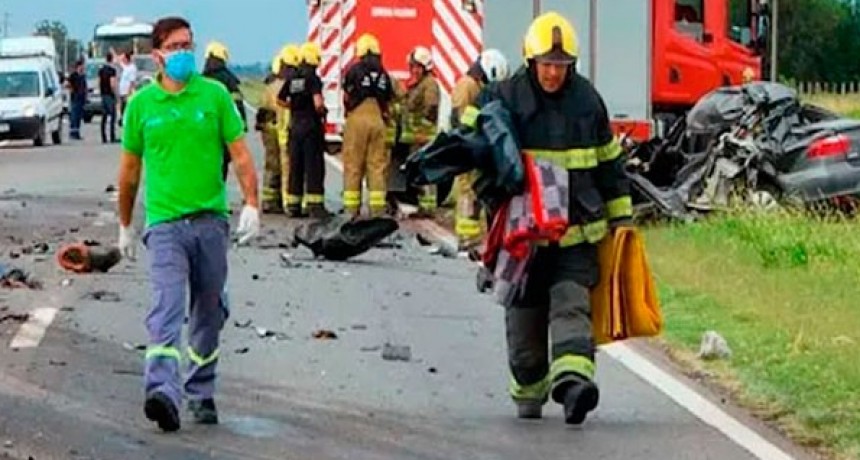 Accidentes en ruta, esta vez ocurrió entre Villegas y Banderaló y le costó la vida a un hombre de 58 años de edad