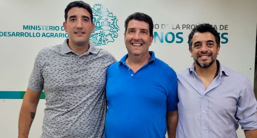 Funcionarios Municipales se reunieron con el Director de Desarrollo Agrario