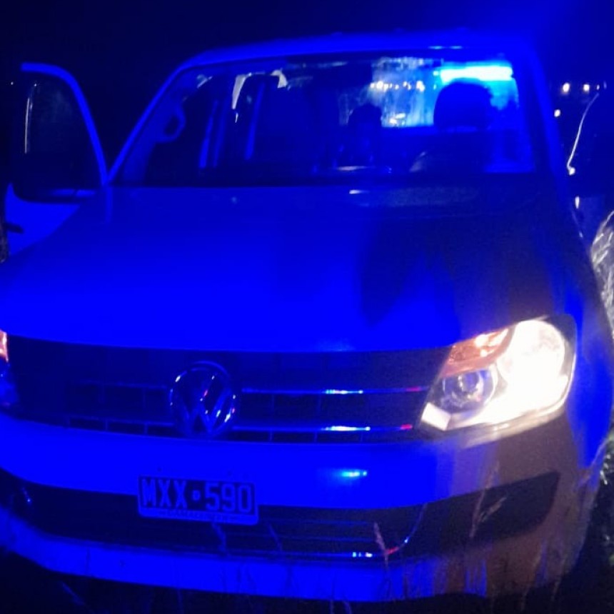 Colisión de dos vehículos en Rutas 205 y 65