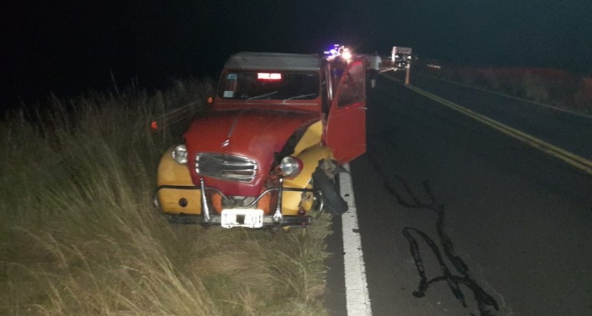 Ruta 205: Colisión por alcance