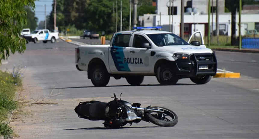 Urgente: Muere un motociclista en un accidente frente al Hípico de Estudiantes