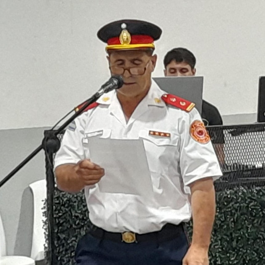 Jorge García: “Hemos transcurrido un año muy positivo en lo institucional, como también en el Cuerpo Activo, logrando crecer tanto en equipamiento para la respuesta a la emergencia como la parte humana”