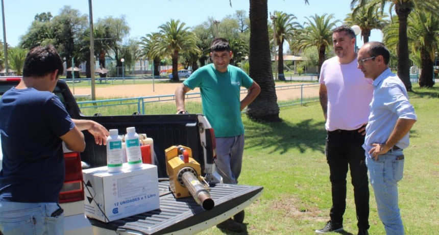 El intendente Marcos Pisano presentó el programa de prevención para el Dengue