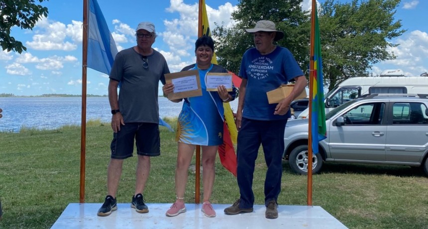 El domingo se realizó el 2º concurso de pesca en la laguna Blanca Grande