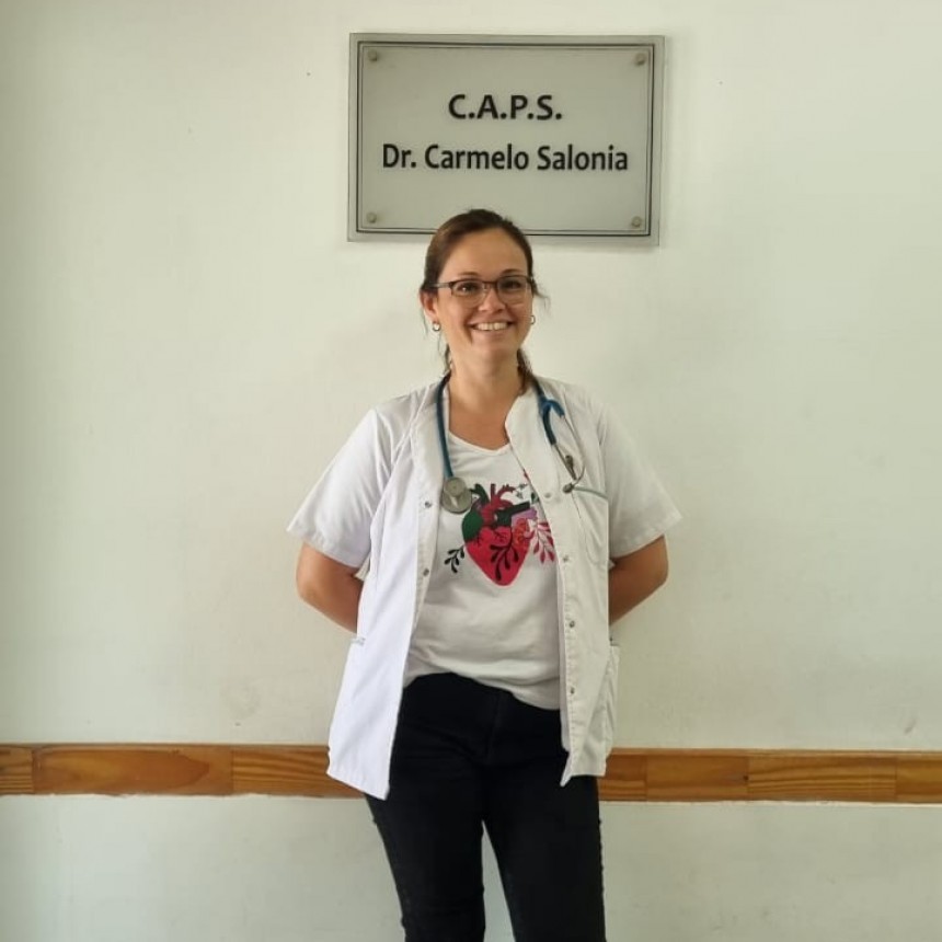 Hale sumó una nueva médica generalista al CAPS Carmelo Salonia